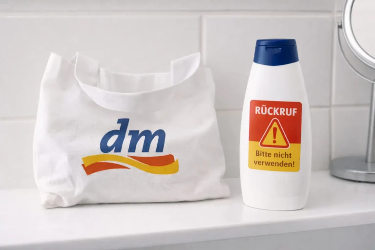 Duschgel Rückruf dm