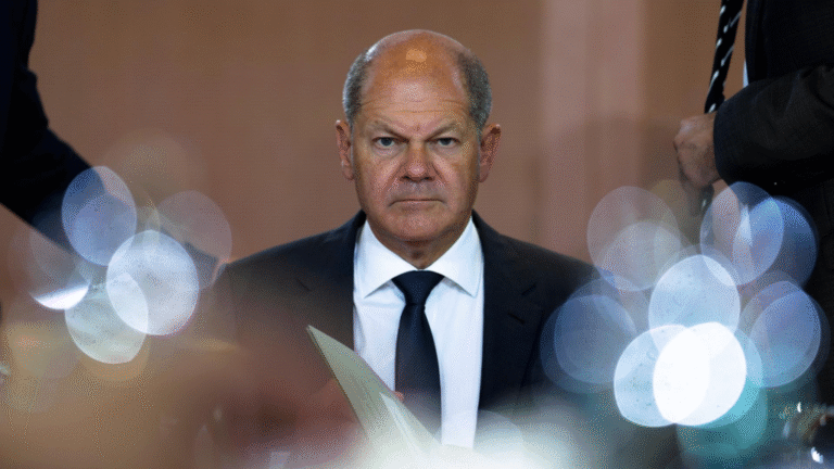 Olaf Scholz Schlaganfall